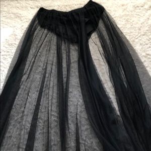 Maxi Sheer Skirt
